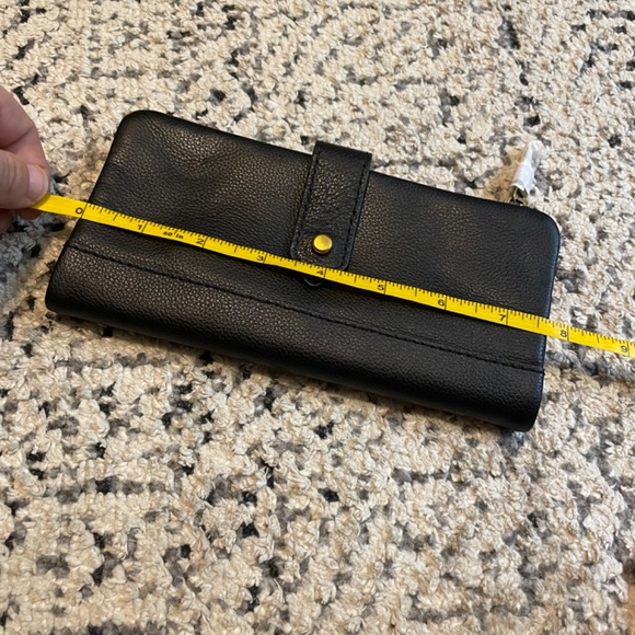 Fossil LAINIE CLUTCH BLACK wallet - Picture 6 of 7